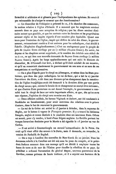 L'ami de la religion journal et revue ecclesiastique, politique et litteraire