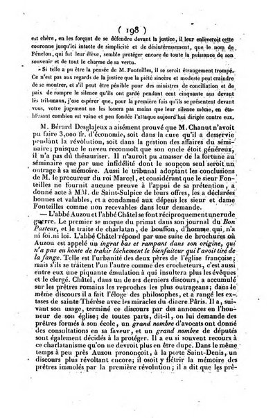 L'ami de la religion journal et revue ecclesiastique, politique et litteraire