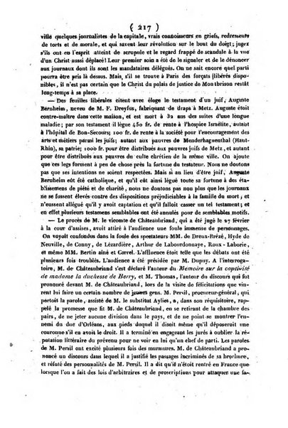 L'ami de la religion journal et revue ecclesiastique, politique et litteraire