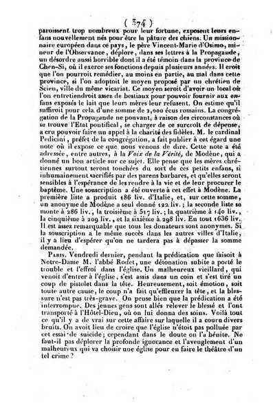 L'ami de la religion journal et revue ecclesiastique, politique et litteraire