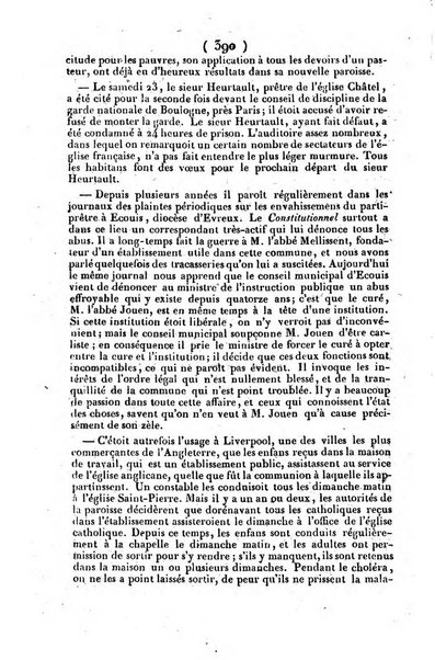 L'ami de la religion journal et revue ecclesiastique, politique et litteraire