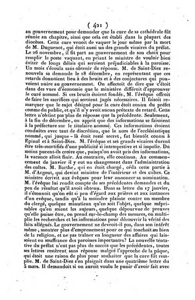 L'ami de la religion journal et revue ecclesiastique, politique et litteraire