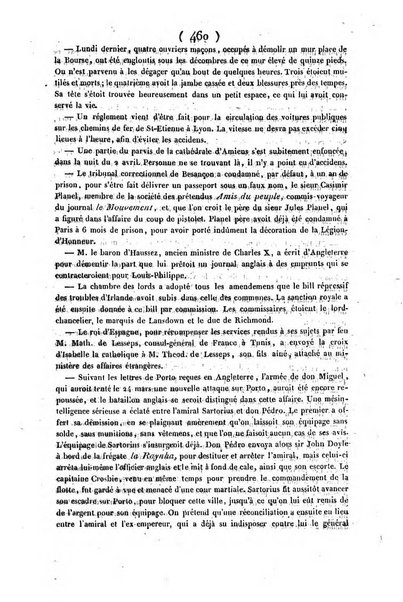 L'ami de la religion journal et revue ecclesiastique, politique et litteraire