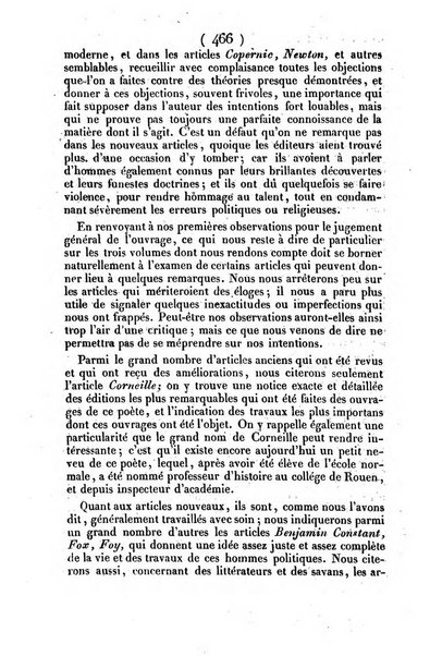 L'ami de la religion journal et revue ecclesiastique, politique et litteraire