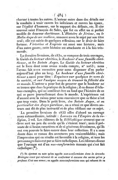 L'ami de la religion journal et revue ecclesiastique, politique et litteraire