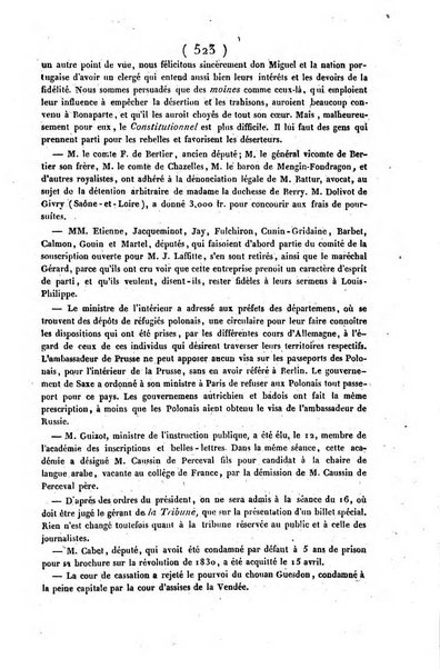 L'ami de la religion journal et revue ecclesiastique, politique et litteraire