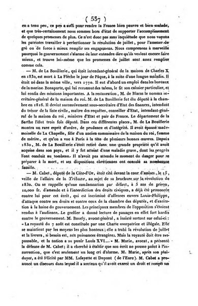 L'ami de la religion journal et revue ecclesiastique, politique et litteraire