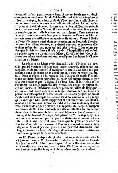 L'ami de la religion journal et revue ecclesiastique, politique et litteraire