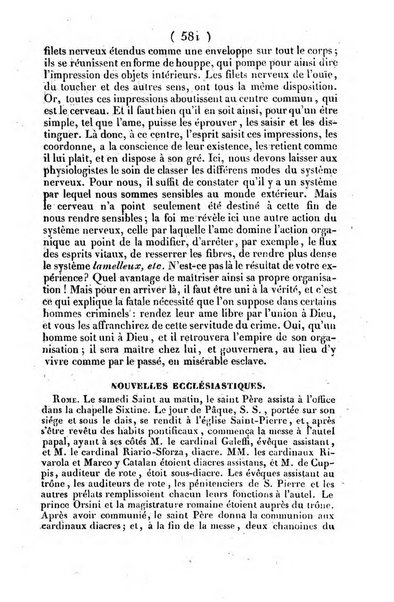 L'ami de la religion journal et revue ecclesiastique, politique et litteraire