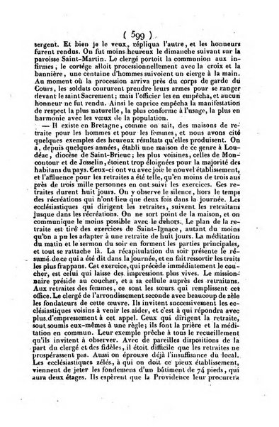 L'ami de la religion journal et revue ecclesiastique, politique et litteraire