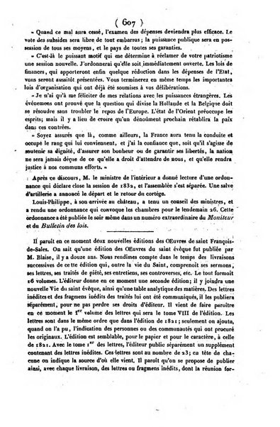 L'ami de la religion journal et revue ecclesiastique, politique et litteraire