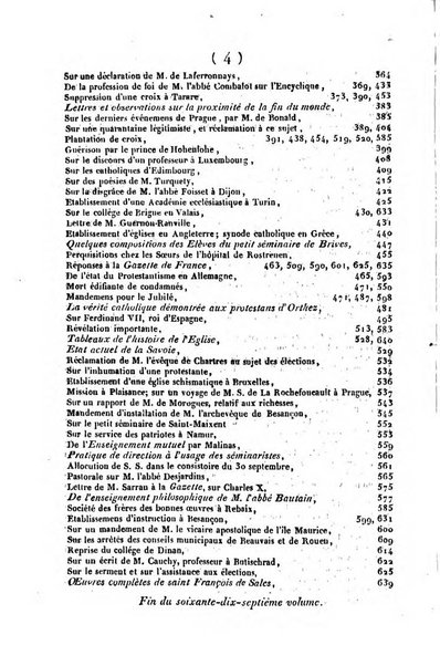 L'ami de la religion journal et revue ecclesiastique, politique et litteraire