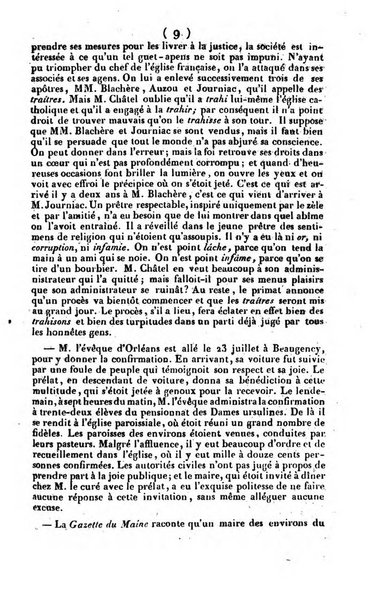 L'ami de la religion journal et revue ecclesiastique, politique et litteraire