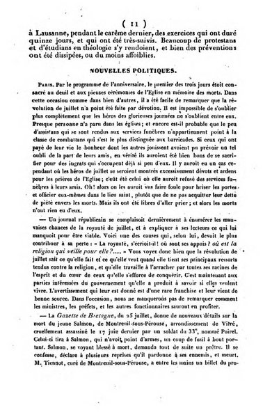 L'ami de la religion journal et revue ecclesiastique, politique et litteraire