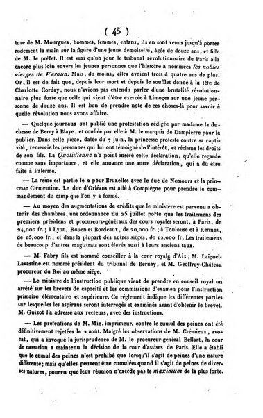 L'ami de la religion journal et revue ecclesiastique, politique et litteraire