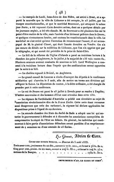 L'ami de la religion journal et revue ecclesiastique, politique et litteraire