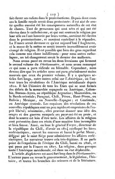 L'ami de la religion journal et revue ecclesiastique, politique et litteraire