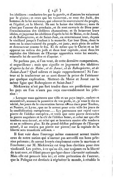 L'ami de la religion journal et revue ecclesiastique, politique et litteraire