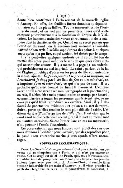 L'ami de la religion journal et revue ecclesiastique, politique et litteraire