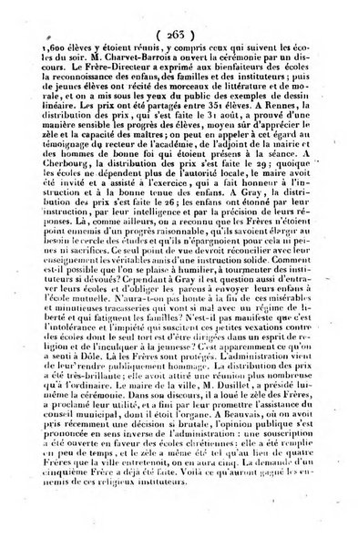 L'ami de la religion journal et revue ecclesiastique, politique et litteraire