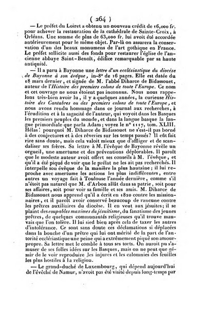 L'ami de la religion journal et revue ecclesiastique, politique et litteraire