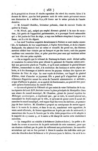 L'ami de la religion journal et revue ecclesiastique, politique et litteraire