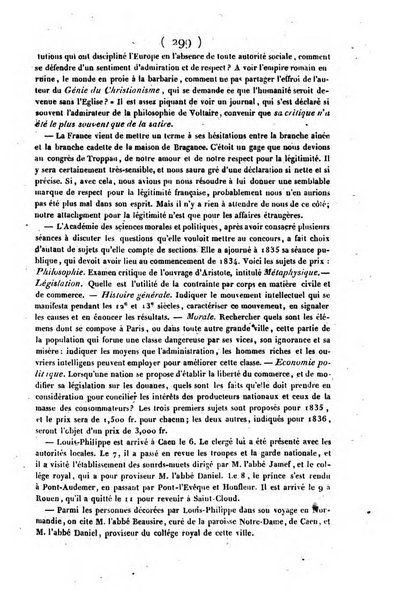 L'ami de la religion journal et revue ecclesiastique, politique et litteraire