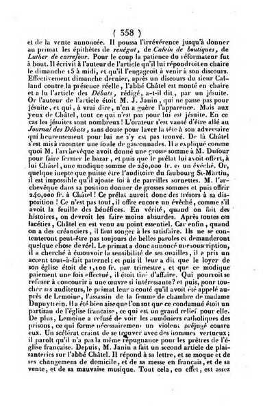 L'ami de la religion journal et revue ecclesiastique, politique et litteraire