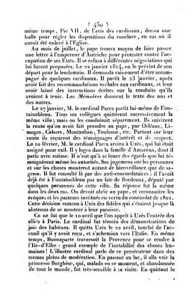 L'ami de la religion journal et revue ecclesiastique, politique et litteraire