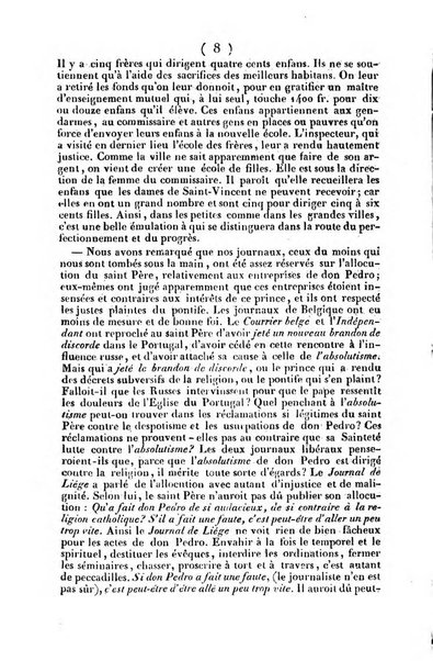 L'ami de la religion journal et revue ecclesiastique, politique et litteraire