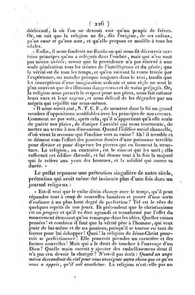 L'ami de la religion journal et revue ecclesiastique, politique et litteraire