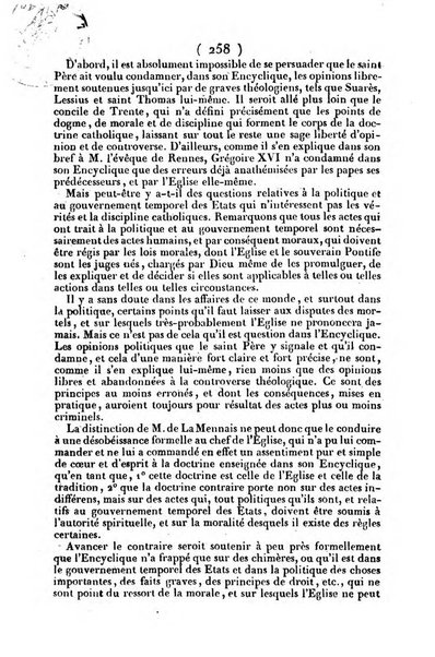 L'ami de la religion journal et revue ecclesiastique, politique et litteraire