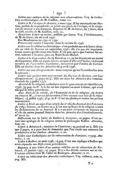 L'ami de la religion journal et revue ecclesiastique, politique et litteraire