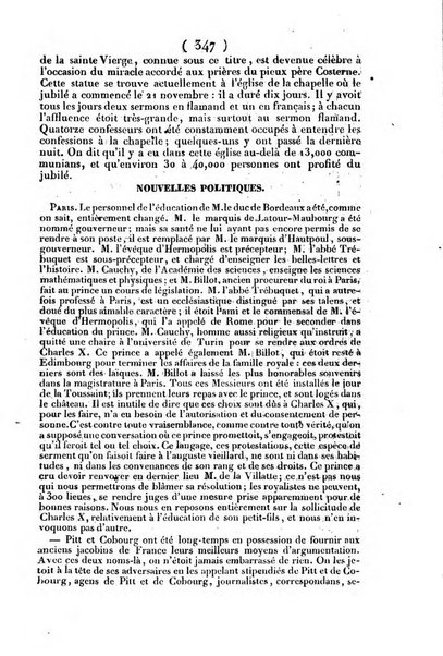 L'ami de la religion journal et revue ecclesiastique, politique et litteraire