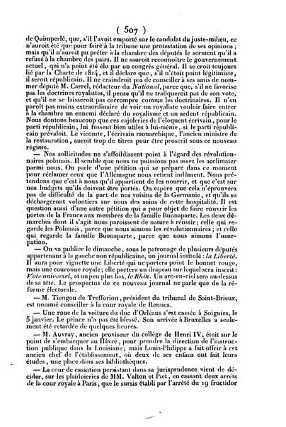 L'ami de la religion journal et revue ecclesiastique, politique et litteraire