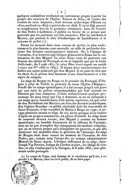 L'ami de la religion journal et revue ecclesiastique, politique et litteraire