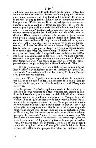 L'ami de la religion journal et revue ecclesiastique, politique et litteraire