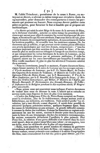 L'ami de la religion journal et revue ecclesiastique, politique et litteraire