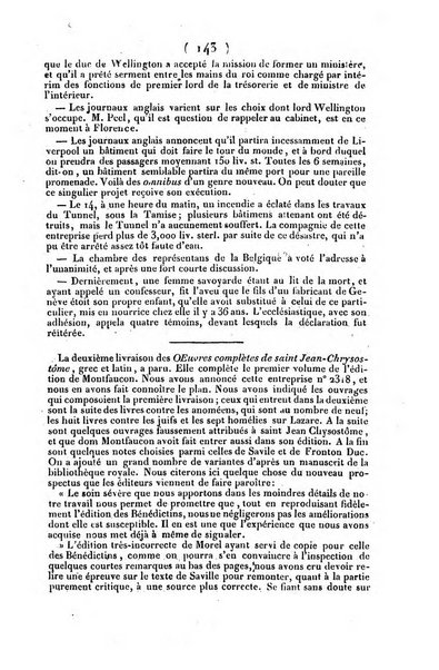 L'ami de la religion journal et revue ecclesiastique, politique et litteraire