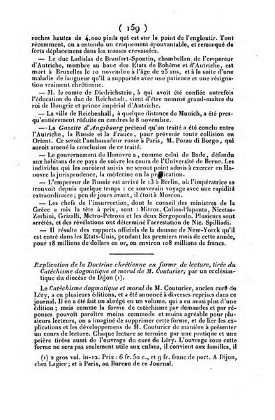 L'ami de la religion journal et revue ecclesiastique, politique et litteraire