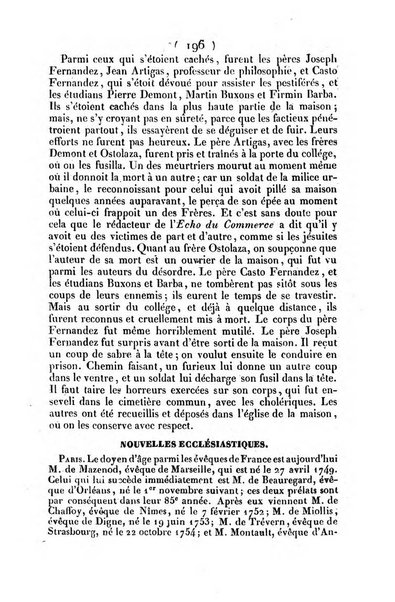 L'ami de la religion journal et revue ecclesiastique, politique et litteraire