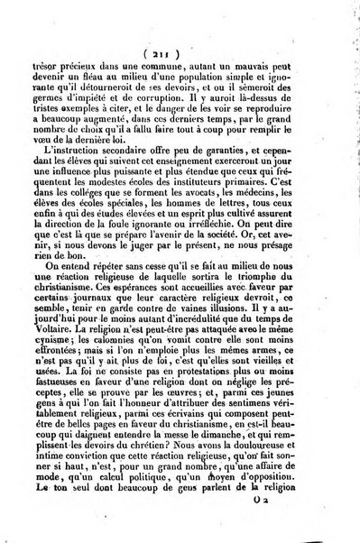 L'ami de la religion journal et revue ecclesiastique, politique et litteraire