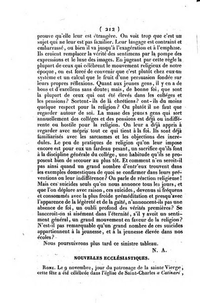 L'ami de la religion journal et revue ecclesiastique, politique et litteraire