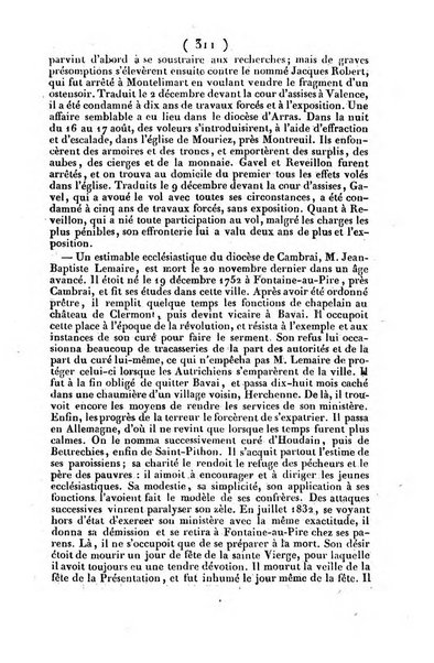 L'ami de la religion journal et revue ecclesiastique, politique et litteraire