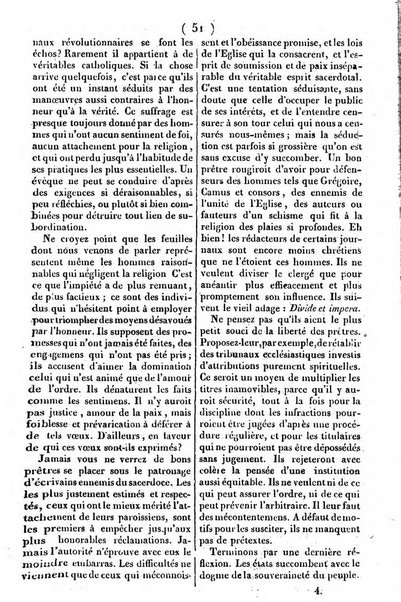 L'ami de la religion journal et revue ecclesiastique, politique et litteraire