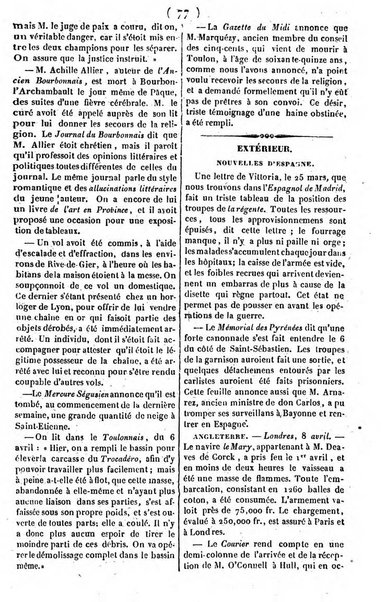 L'ami de la religion journal et revue ecclesiastique, politique et litteraire