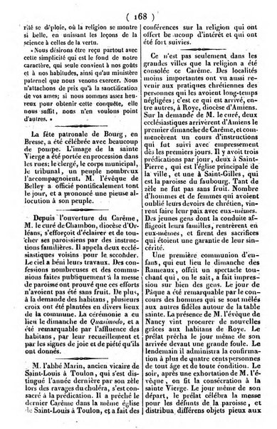 L'ami de la religion journal et revue ecclesiastique, politique et litteraire