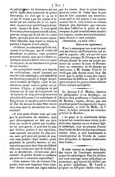 L'ami de la religion journal et revue ecclesiastique, politique et litteraire