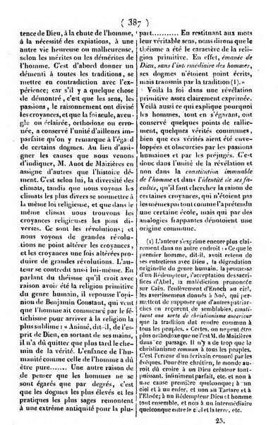 L'ami de la religion journal et revue ecclesiastique, politique et litteraire