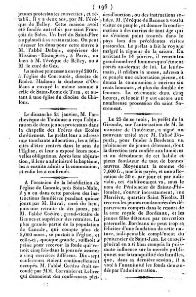 L'ami de la religion journal et revue ecclesiastique, politique et litteraire